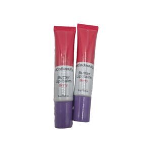 MCoBeauty Luscious Butter Lip Balm Shimmer Berry Shea Vitamin E Lot Of 2